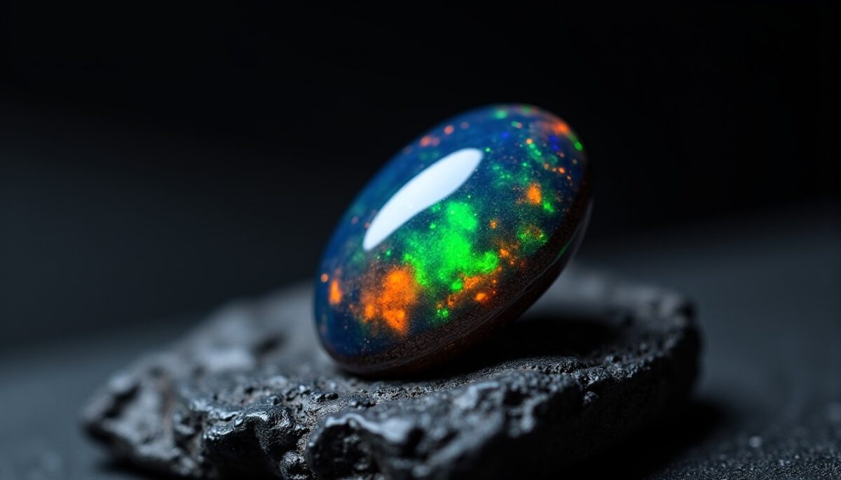 Opale Noire : Plongée au cœur de ses origines, vertus et symboliques en lithothérapie