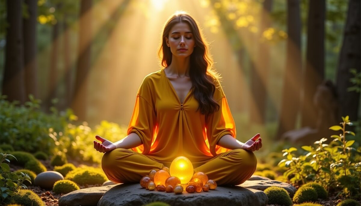 Le Chakra du Plexus Solaire : Explorer l&rsquo;Énergie Vitale et les Pierres Précieuses du Manipura