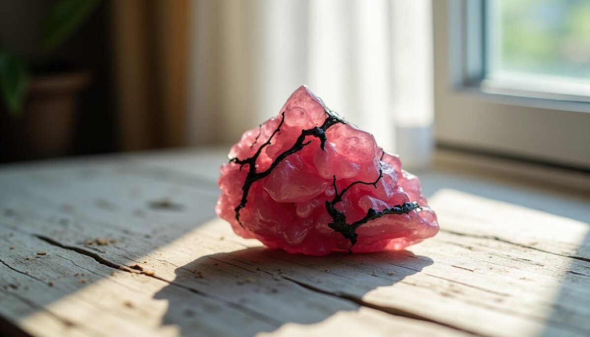 Rhodonite : exploration, vertus et signification en lithothérapie