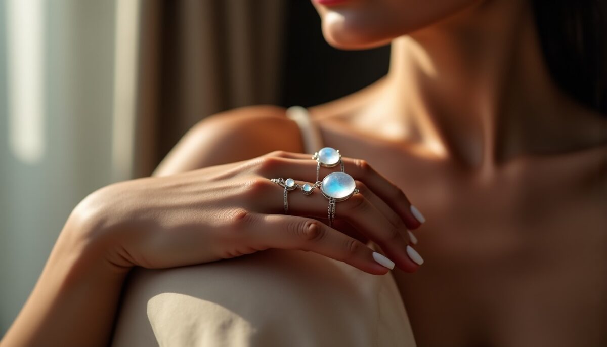 Élégance mystique : Laissez-vous séduire par le charme fascinant du bracelet en pierre de lune