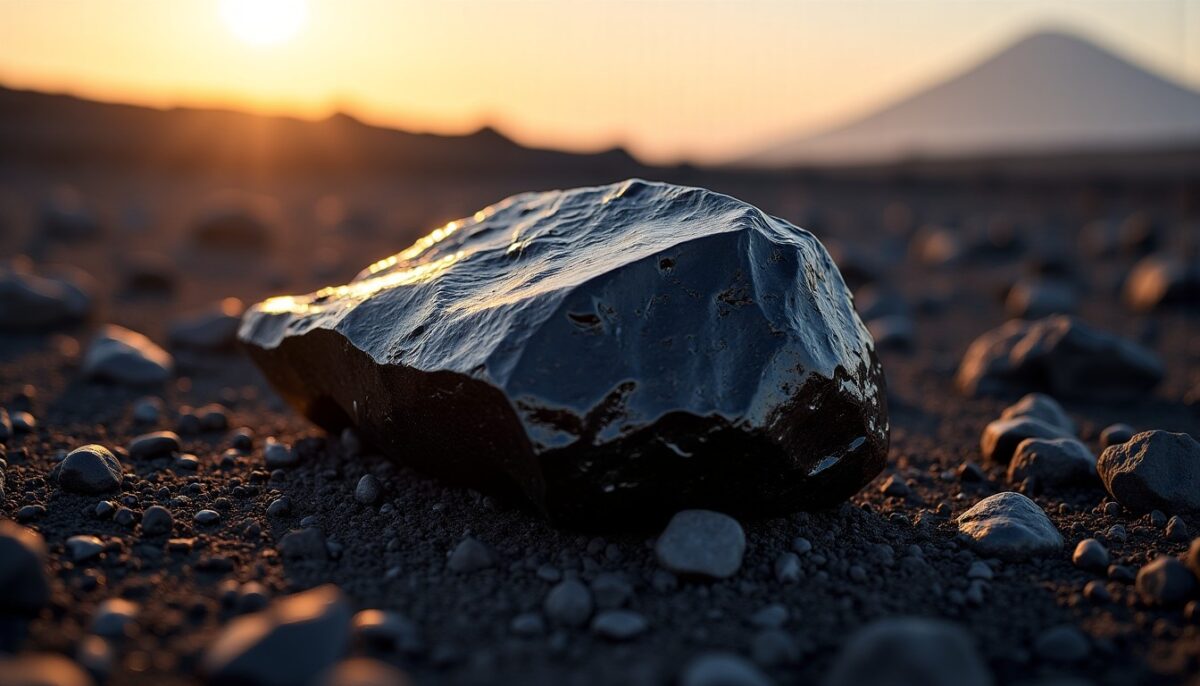 Obsidienne : exploration de ses origines, vertus thérapeutiques et signification symbolique en lithothérapie