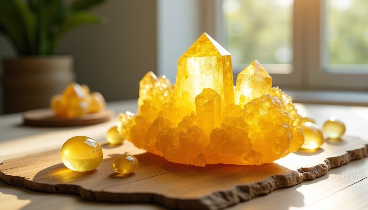 Pierres Jaunes en Lithothérapie : Vertus, Symboles, Entretien et Équilibre des Chakras